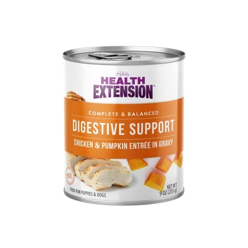 Health Extension Digestive Support Chicken Pumpkin and Gravy Canned Dog Food - 9 Oz - Case of 12