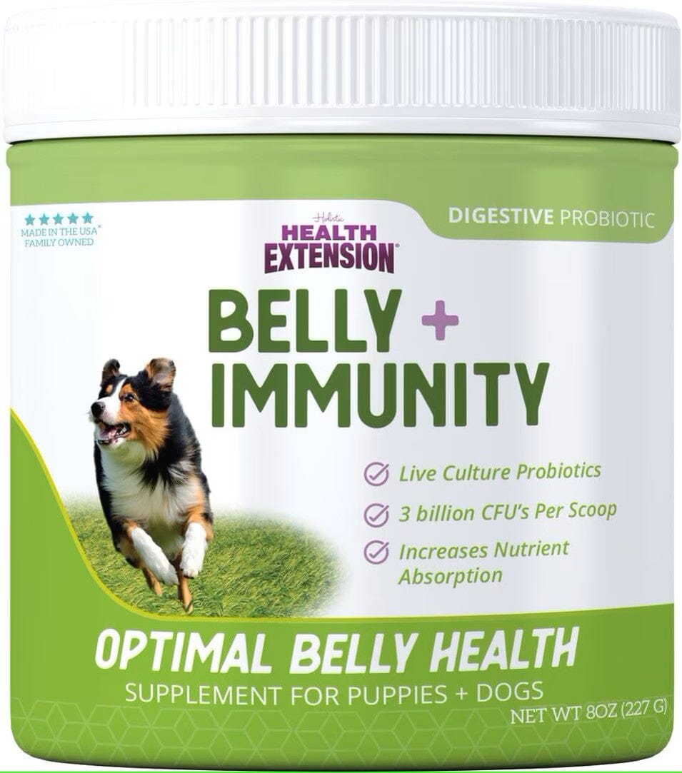 Health Extension Digestive Support Probiotic Powder Puppy Dog Supplement - 8 Oz