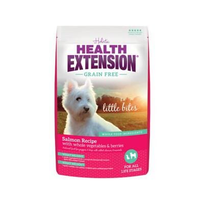 Health Extension Grain-Free Little Bites Salmon Vegetables and Berries Dry Dog Food - 12 Lbs