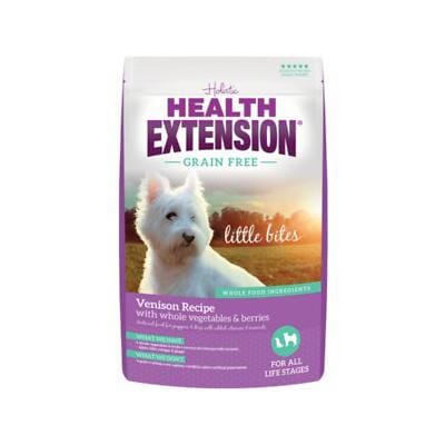 Health Extension Grain-Free Little Bites Venison Vegetables and Berries Dry Dog Food - 12 Lbs
