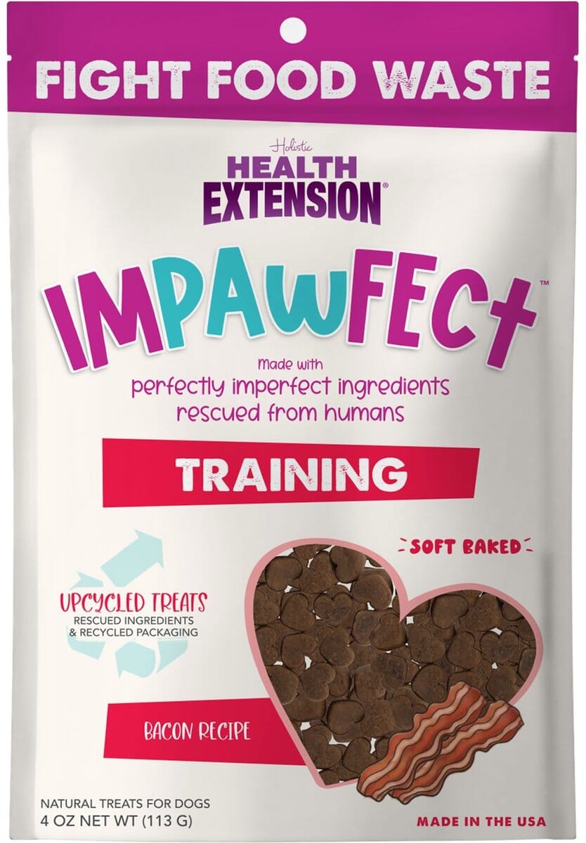 Health Extension Impawfect Bacon Soft and Chewy Training Dog Treats - 4 Oz