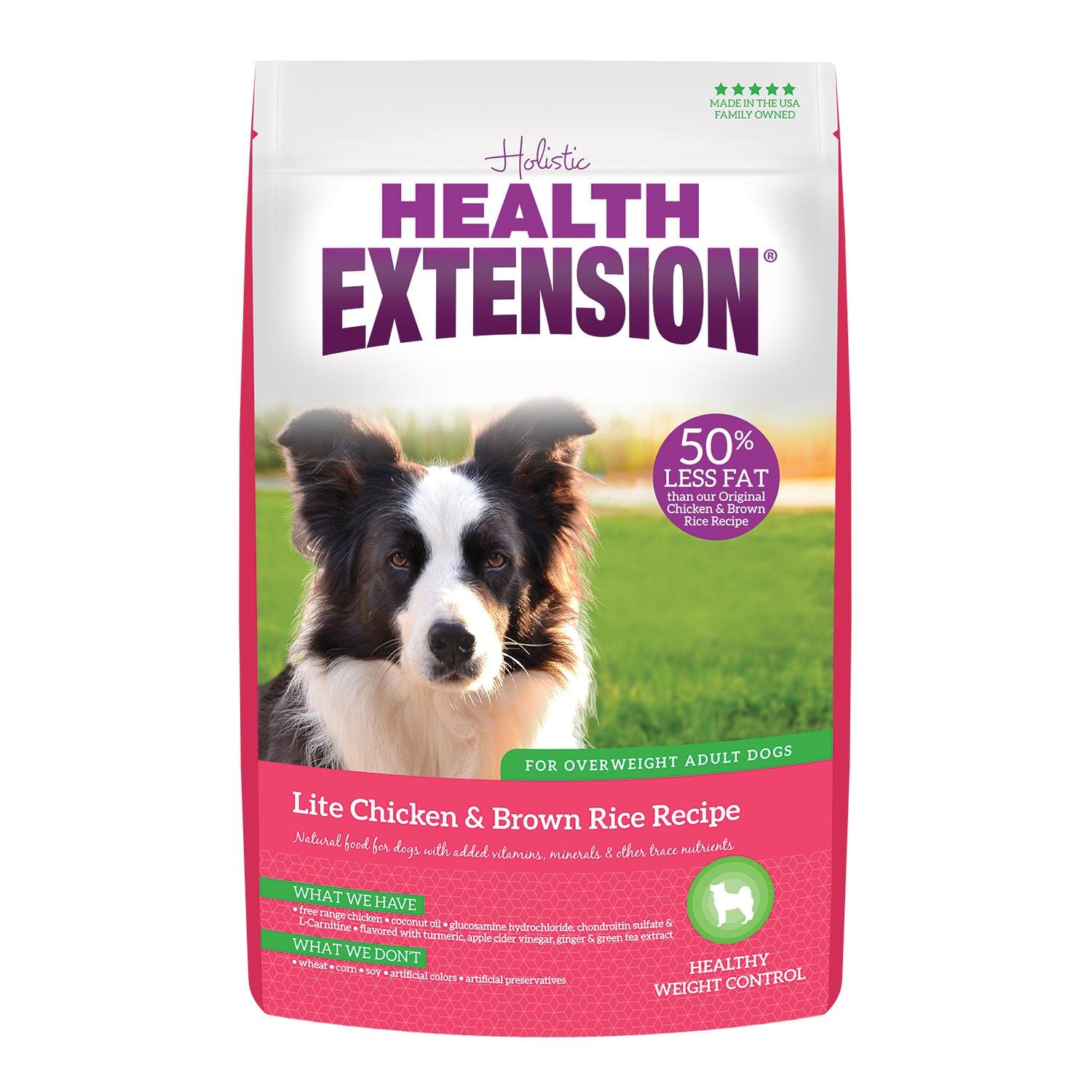 Health Extension Lite Chicken and Brown Rice Dry Dog Food