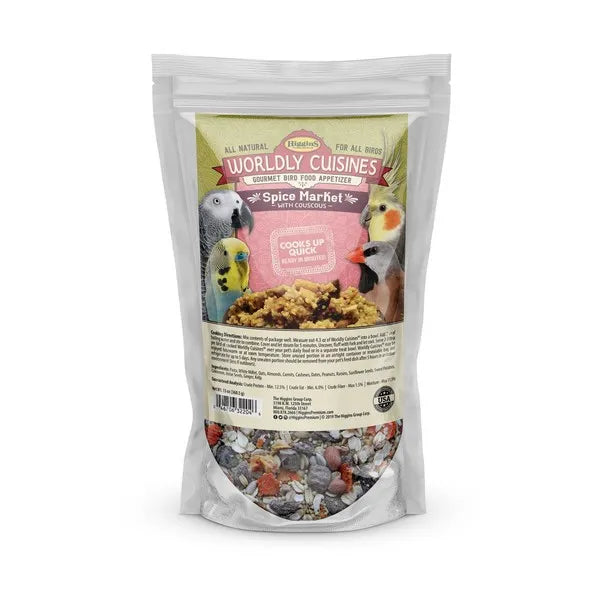 Higgins Worldly Cuisines Spice Market Bird Food - 13 Oz