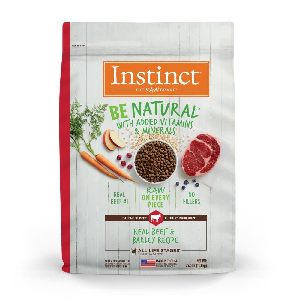 Instinct Be Natural Beef & Barley Recipe Dry Dog Food