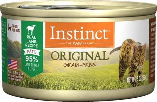 Instinct Grain-Free Lamb Formula Canned Cat Food