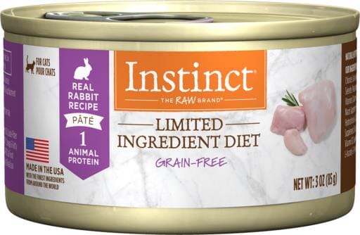 Instinct Grain Free LID Rabbit Canned Cat Food