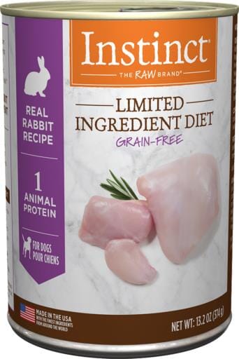 Instinct Grain Free LID Rabbit Canned Dog Food