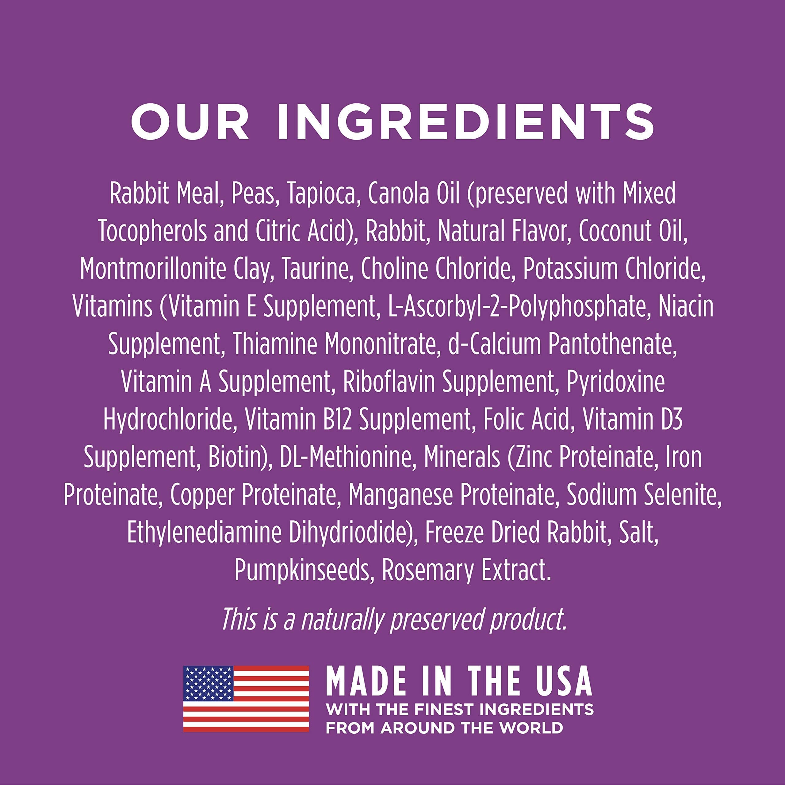 Instinct Limited Ingredient Diet Adult Grain Free Recipe with Real Rabbit Natural Dry Cat Food