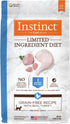 Instinct Limited Ingredient Diet Adult Grain Free Recipe with Real Turkey Natural Dry Cat Food