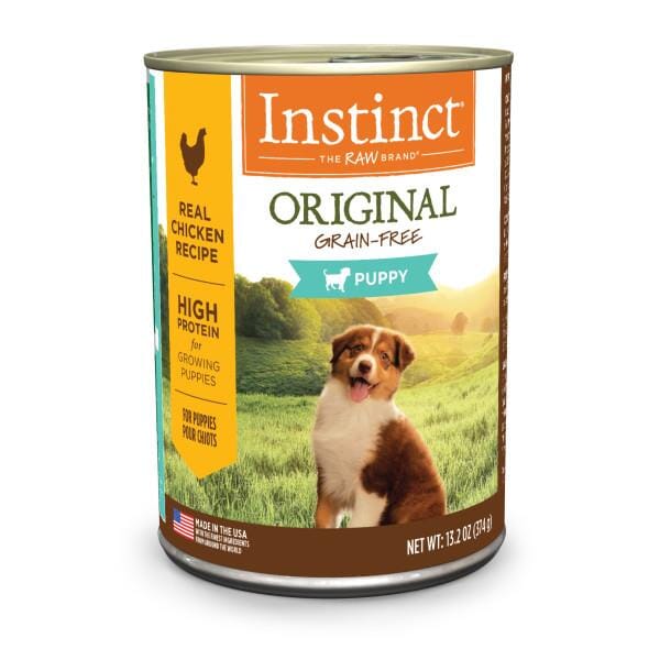 Instinct Original Grain-Free Chicken Puppy Canned Dog Food - 13.2 Oz - Case of 6