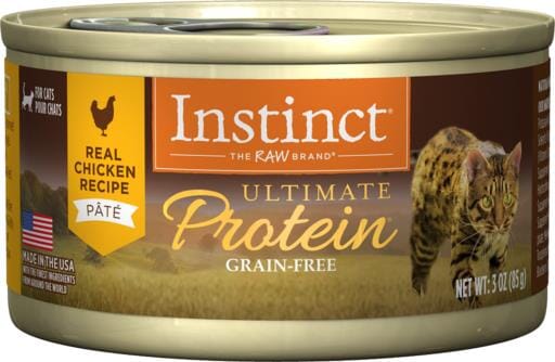 Instinct Ultimate Protein Grain Free Chicken Formula Canned Cat Food