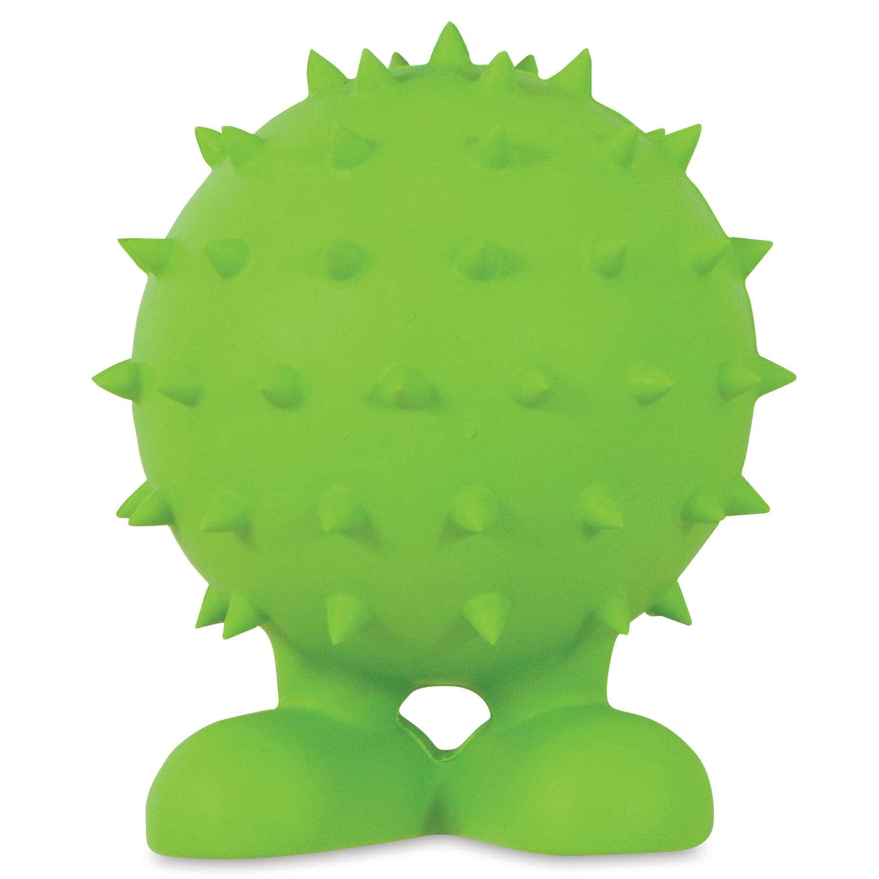 JW Pet  Spiky Cuz Rubberized Dog Toy - Assorted - Large  