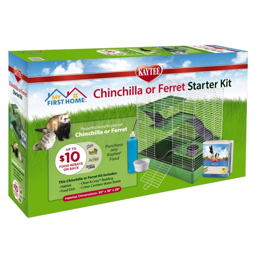 Kaytee My First Home Ferret or Chinchilla Starter Kit - 30 in X 18 in X 29 in