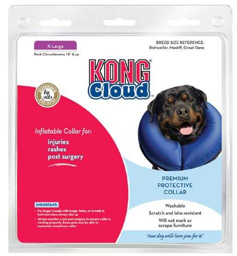 Kong Cloud Soft Safety and Recovery Dog E-Collar - X-Large - 20-25" Neck Girth