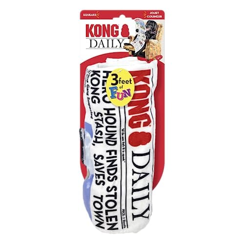 Kong Daily Newspaper Crinkle and Squeaking Dog Toy - X-Large