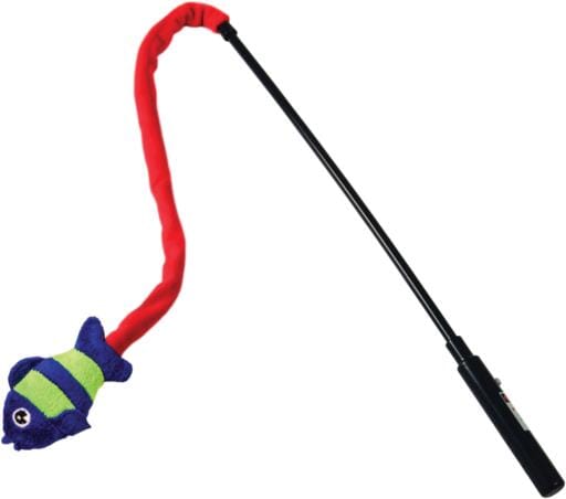 Kong Lazer Teaser with Assorted Characters Cat Toy