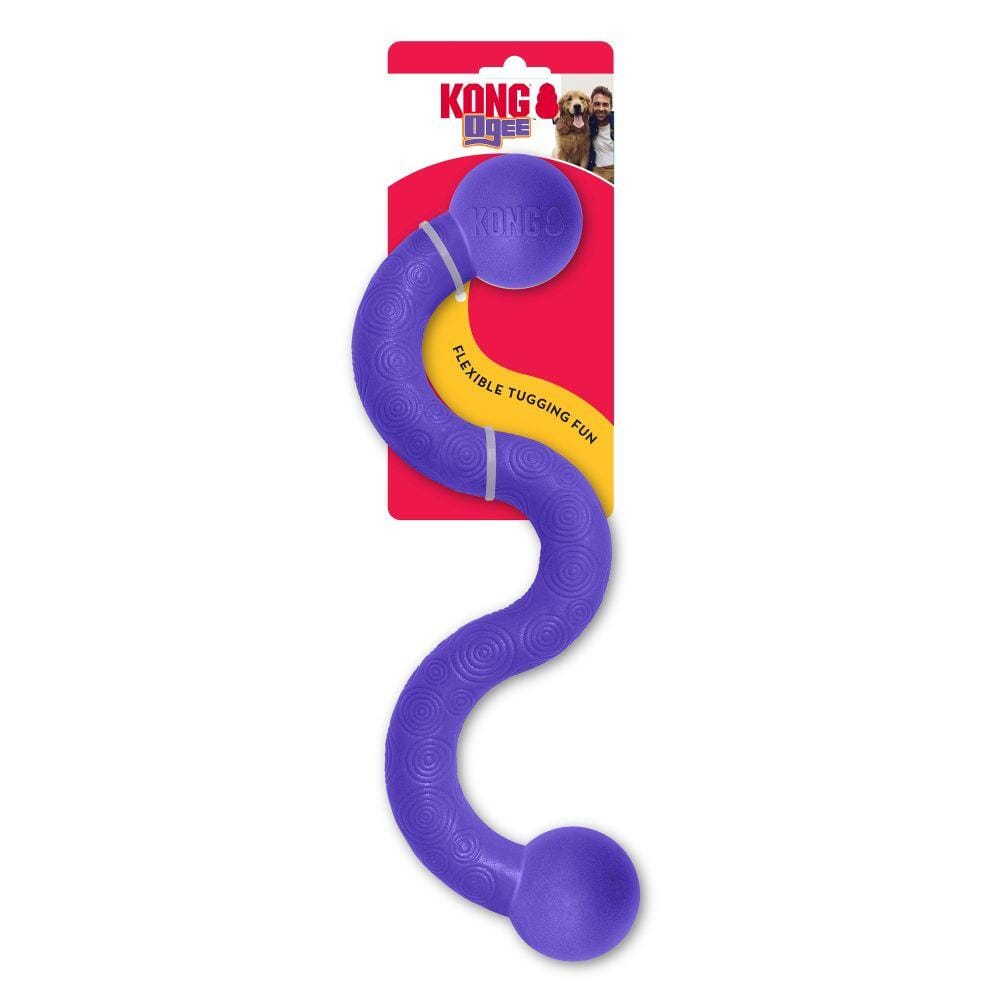 Kong Ogee Stick Flexible Rubber Toss and Fetch Dog Toy Assorted - Medium