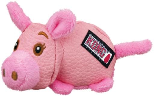Kong Phatz Pig Squeak and Plush Dog Toy - Extra Small
