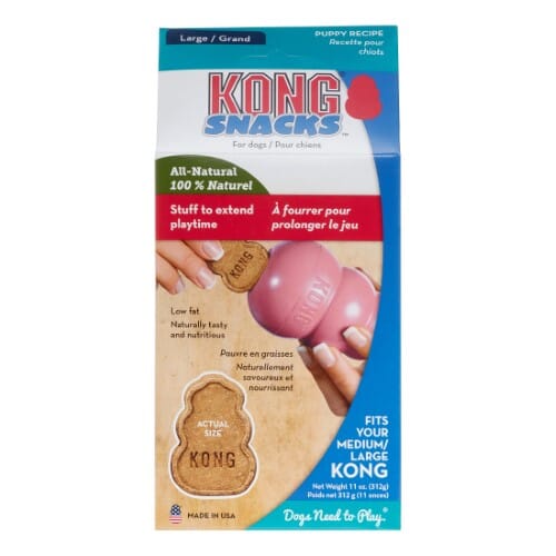 Kong Snacks Puppy Recipe Dog Toy Stuffing Chewy Dog Treats - Chicken - Large - 11 Oz