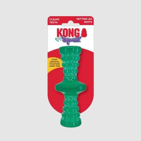 Kong Squeezz Dental Roller Stick Dog Toy - Small