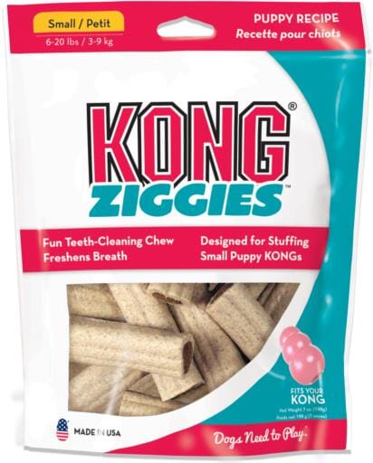 Kong Stuff N' Ziggies Puppy Dog Treats compatible with Kong Dog Toys