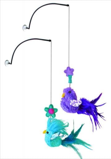 Kong Window or Glass Gripping Feather Cat Teaser Toy