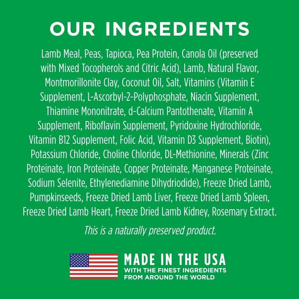 Limited Ingredient Diet Adult Grain Free Recipe with Real Lamb Natural Dry Dog Food