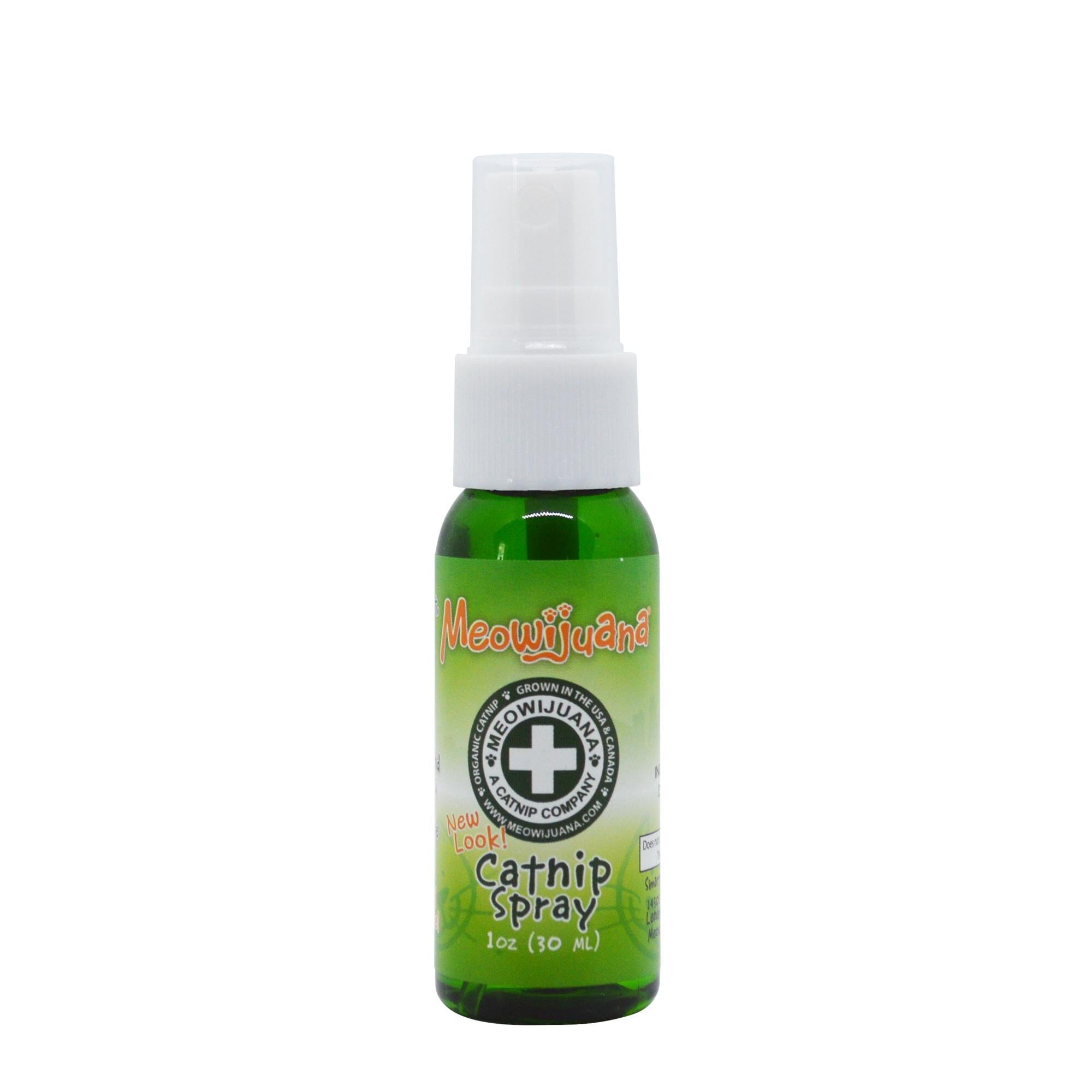Meowijuana Premium High-Potency Catnip Spray - Great for Cat Toys - 1 Oz