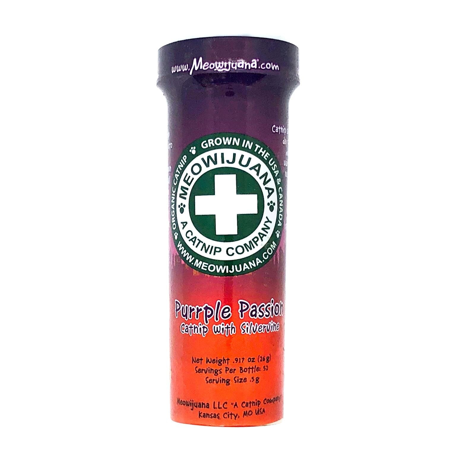 Meowijuana Purrple Passion Premium High-Potency Catnip Buds - Large - 26g