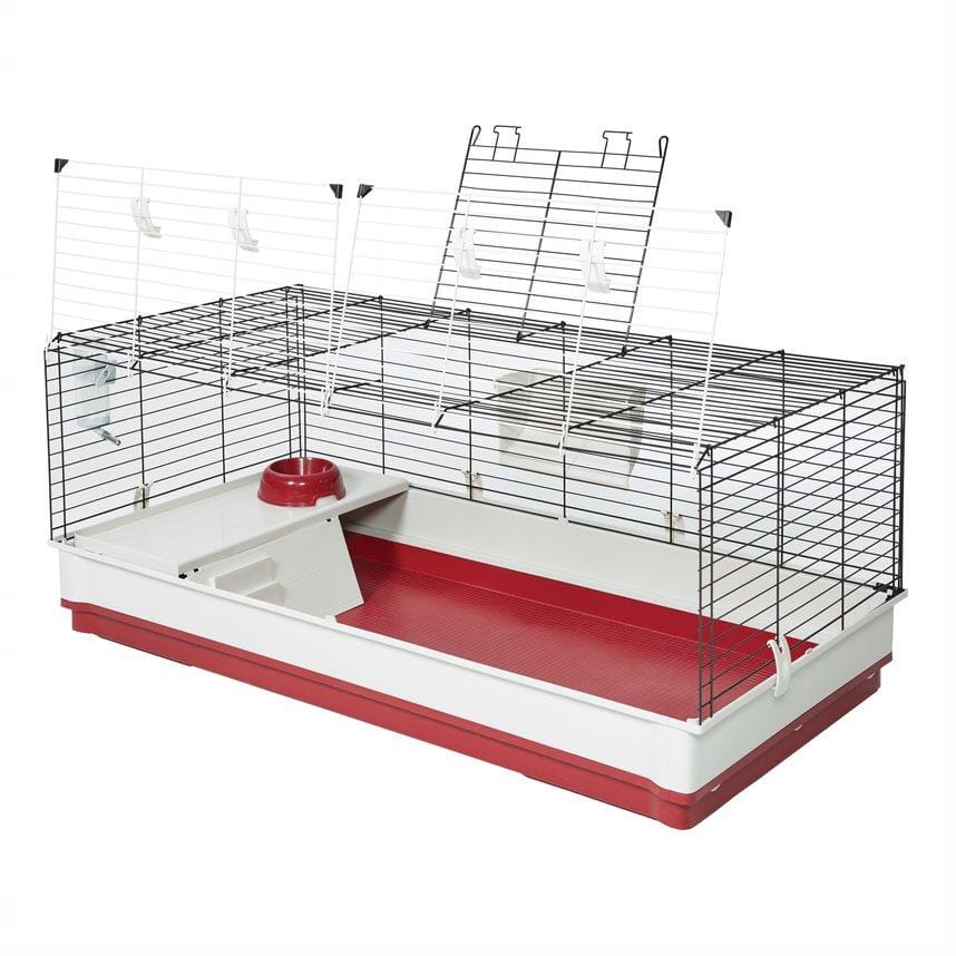 Midwest Wabbitat Deluxe Rabbit and Small Animal Home - X-Large - 47" X 23.6" X 19.7" Inches