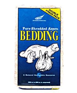 Northeastern Aspen Wood Double Small Animal Bedding - 1,500 Cubic Inches - 6 Pack