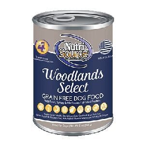 Nutrisource Grain-Free Woodlands Select Canned Dog Food - 13 oz - Case of 12