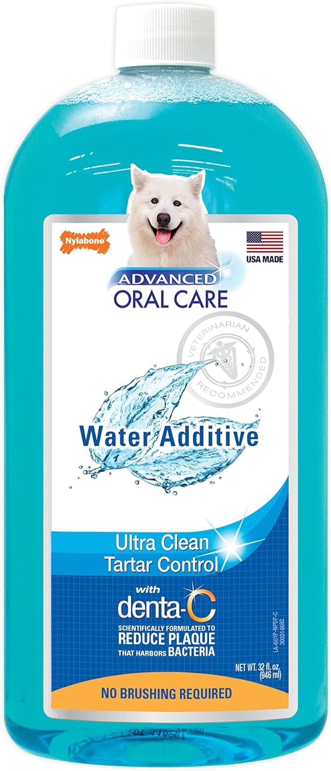 Nylabone Advanced Oral Care Liquid Tartar Remover Dog Dental Care - 32 Oz