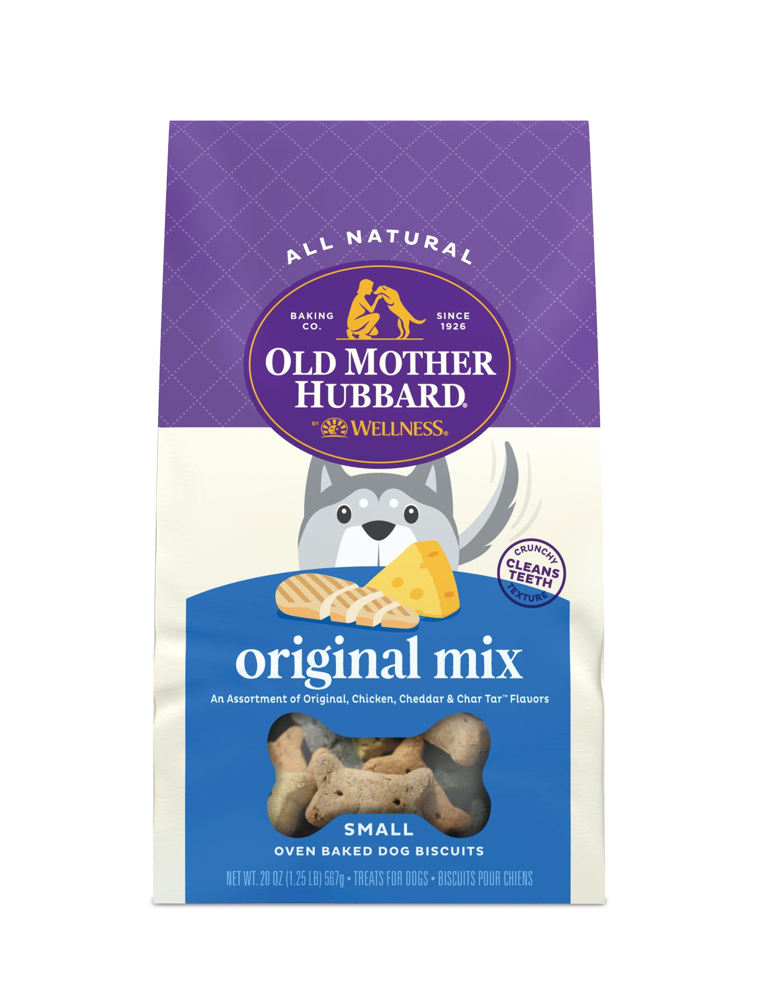 Old Mother Hubbard Crunchy Classic Natural Original Assortment Small Biscuits Dog Treats