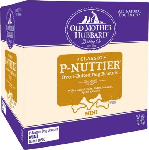 Old Mother Hubbard Crunchy Classic Natural P-Nuttier Dog Biscuits