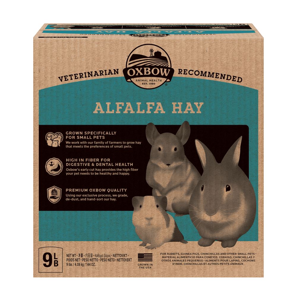 Oxbow Alfalfa Hay Small Animal Hay - 9 lb Bag