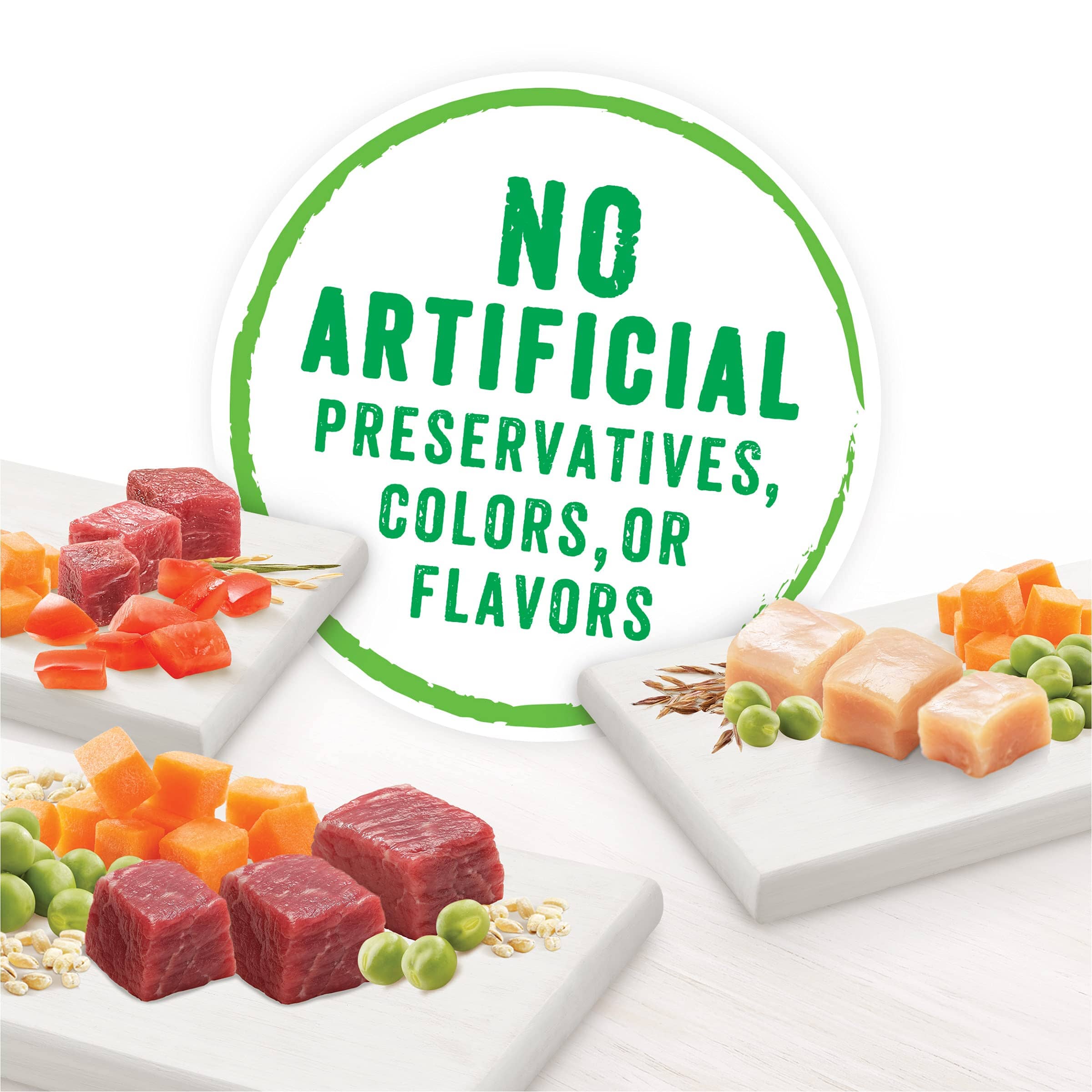 Purina Beneful Chopped Blends Beef Chicken and Lamb Wet Dog Food Trays - Variety Pack - 10 Oz - 12 Count