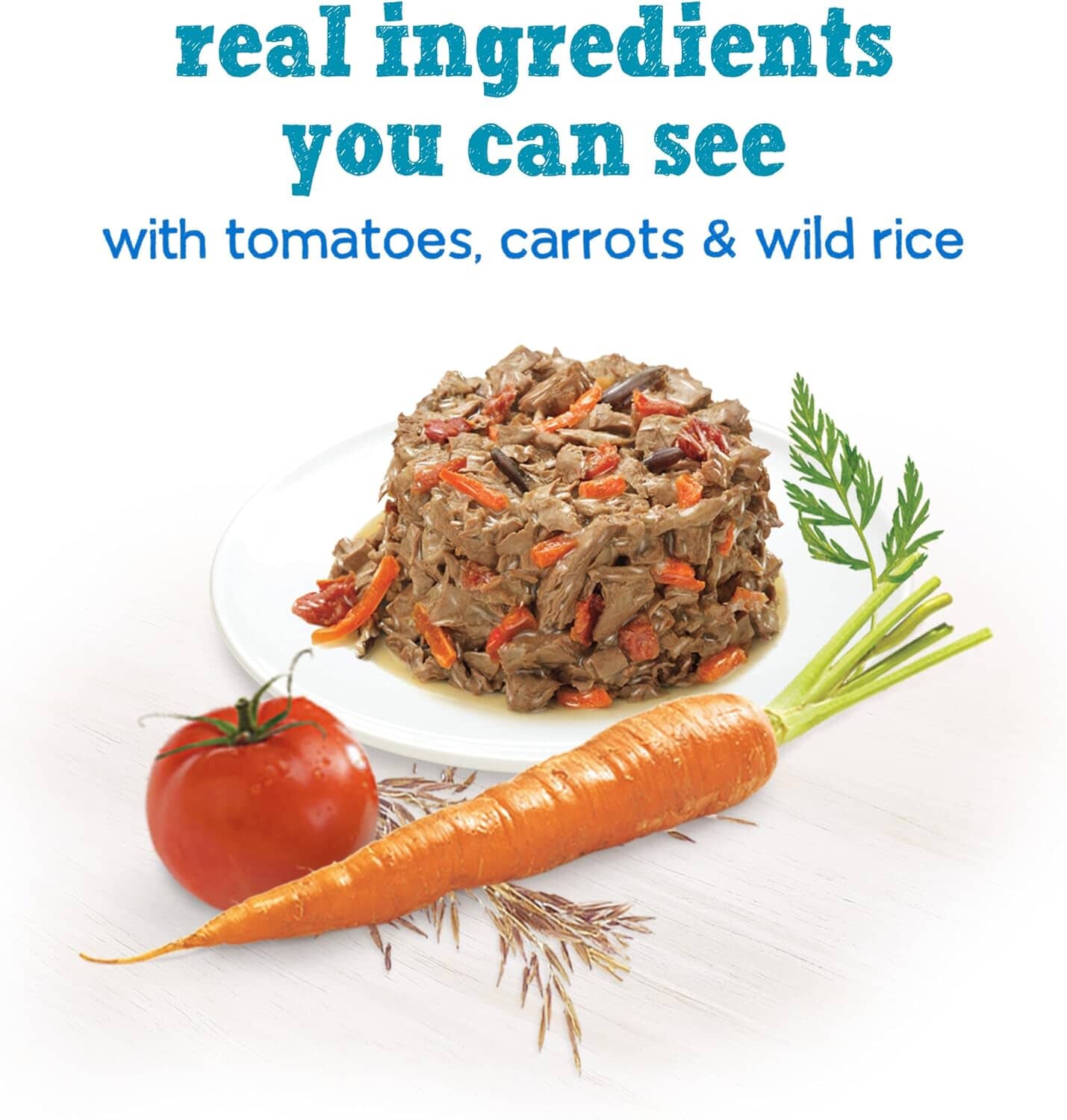 Purina Beneful IncrediBites Beef Tomatoes Carrots and Rice Small-Breed Canned Dog Food - 3 Oz - Case of 3 - 8 Pack