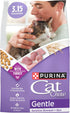 Purina Cat Chow Gentle Sensitive Skin and Stomach Farm-Raised Turkey Dry Cat Food - 3.15 Lbs - Case of 4