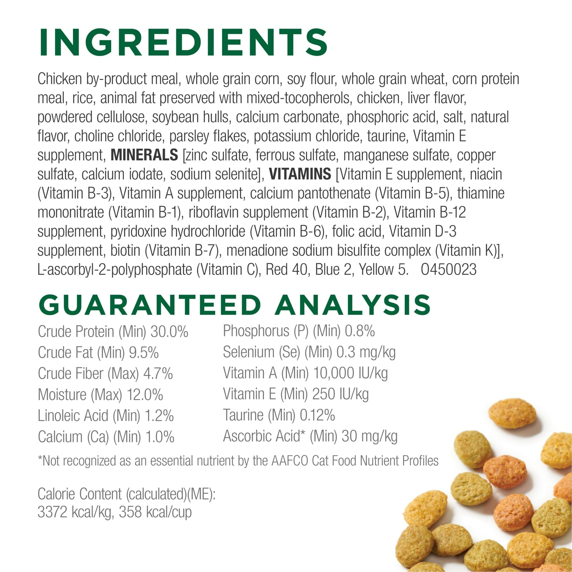 Purina Cat Chow Hairball Control and Healthy Weight Chicken Indoor Dry Cat Food - 6.3 Lbs - Case of 4