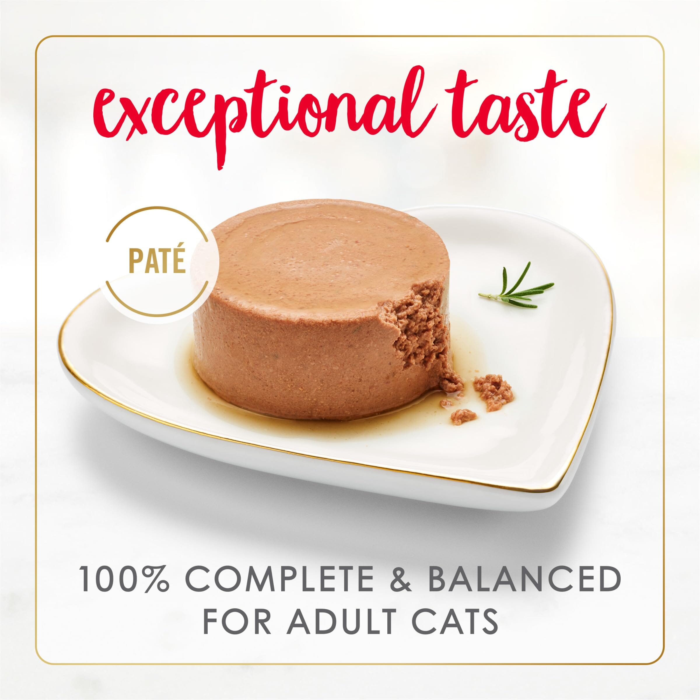 Purina Fancy Feast Classic Pate Chicken Turkey and Beef Pate Canned Cat Food- Variety Pack - 3 Oz - 30 Count