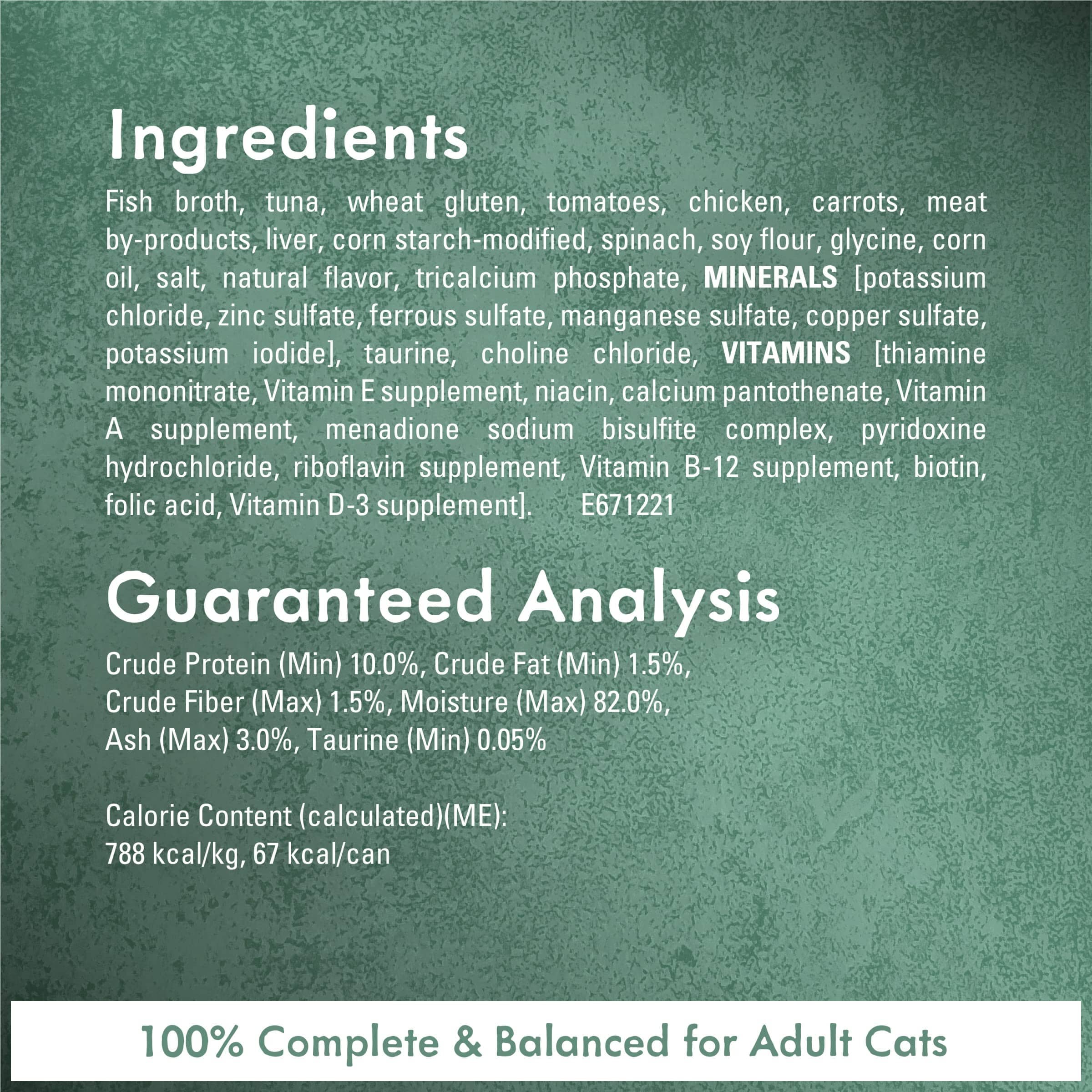 Purina Fancy Feast Elegant Medley's Tuna Primavera with Garden Greens Canned Cat Food - 3 Oz - Case of 24