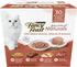 Purina Fancy Feast Gourmet Naturals Chicken and Beef in Gravy and Pate Canned Cat Food - Variety Pack - 3 Oz - Case of 30