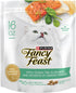 Purina Fancy Feast Gourmet Naturals Oceanfish and Salmon and Garden Greens Dry Cat Food - 16 Oz - Case of 4