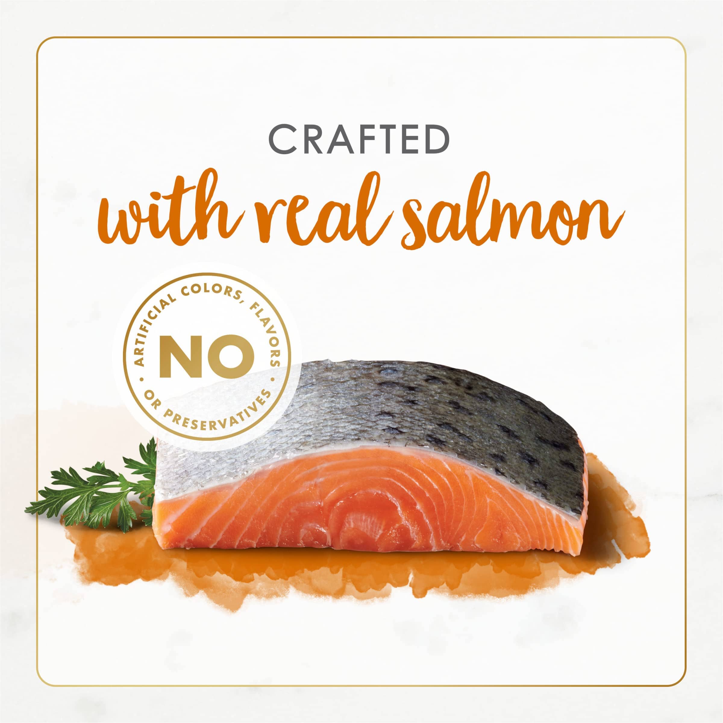 Purina Fancy Feast Gourmet Naturals Wild Alaskan Salmon Pate Canned Cat Food - 3 Oz - Case of 12