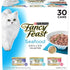 Purina Fancy Feast Grilled Seafood Collection Seafood Tuna and Salmon Canned Cat Food - Variety Pack - 3 Oz - Case of 30