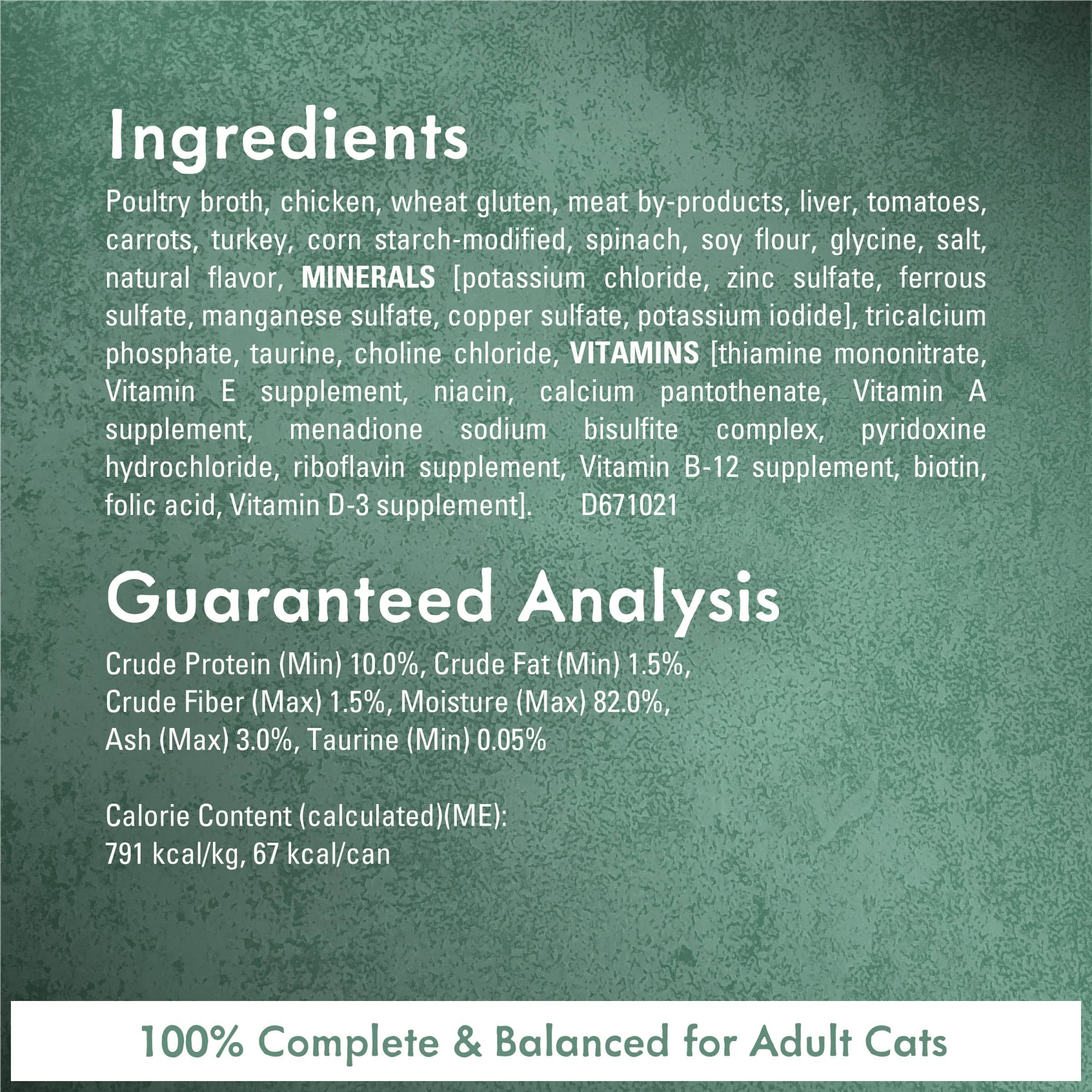 Purina Fancy Feast Medley's Chicken Primavera with Tomatoes Carrots and Spinach Pate Canned Cat Food - 3 Oz - Case of 24