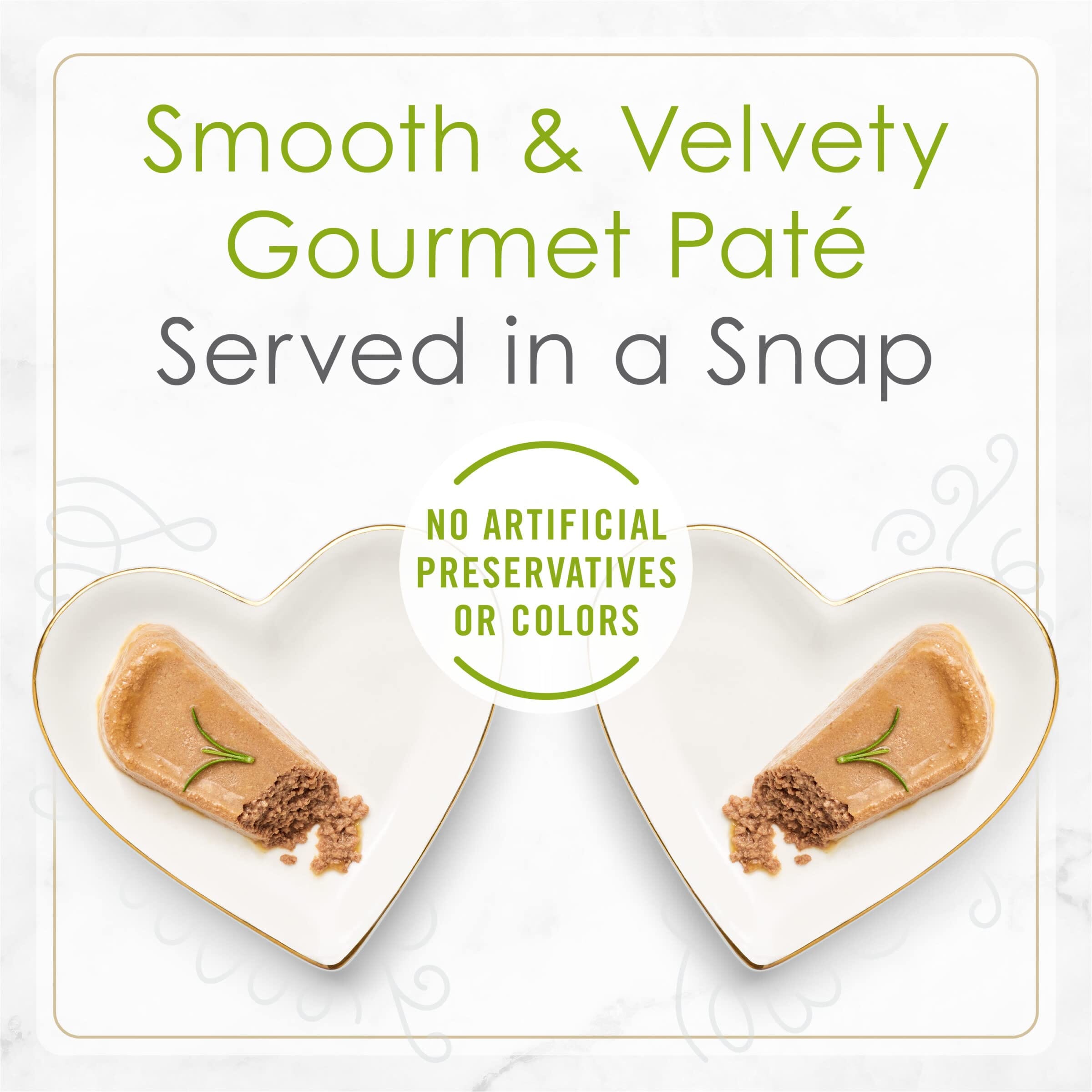 Purina Fancy Feast Petites Braised Chicken Entrée Pate Wet Cat Food Trays - 2.8 Oz - Case of 12