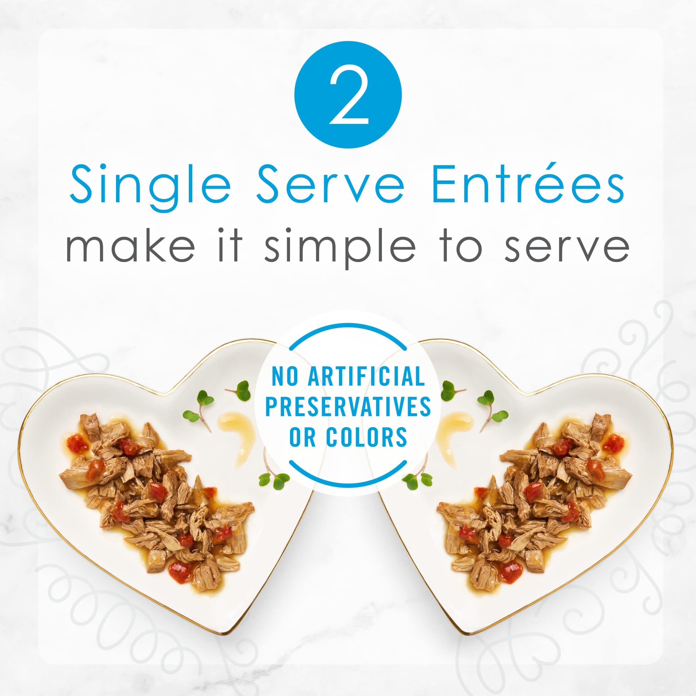 Purina Fancy Feast Petites Ocean Whitefish and Tomatoes in Gravy Wet Cat Food Trays - 2.8 Oz - Case of 12