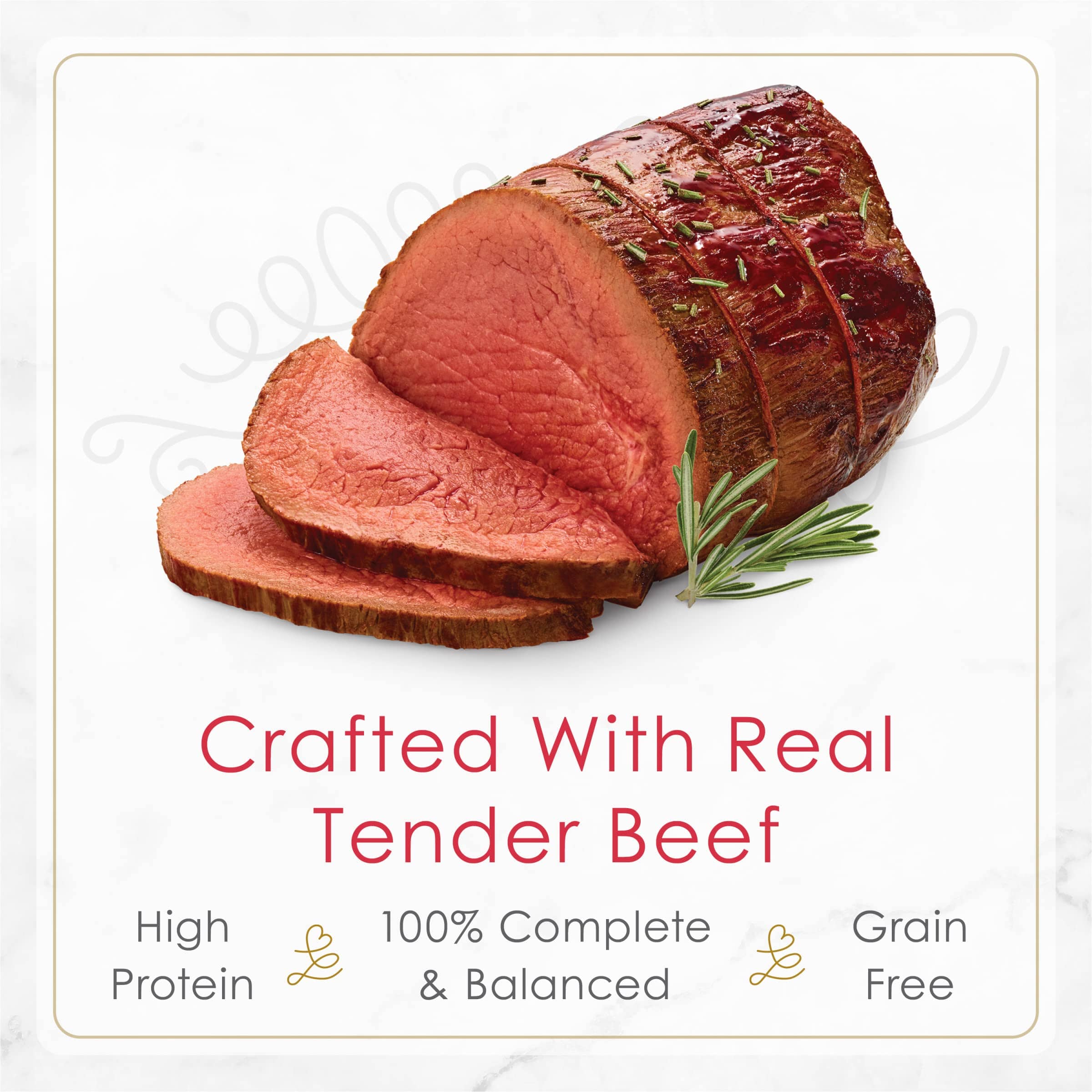 Purina Fancy Feast Petites Tender Beef Beef Pate Entrée Wet Cat Food Trays - 2.8 Oz - Case of 12